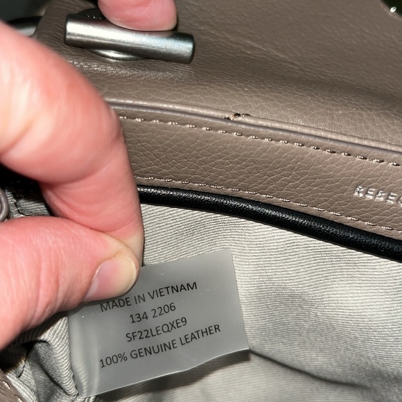 Rebecca minkoff Edie Date Night Crossbody deep taupe NWT - Picture 12 of 16